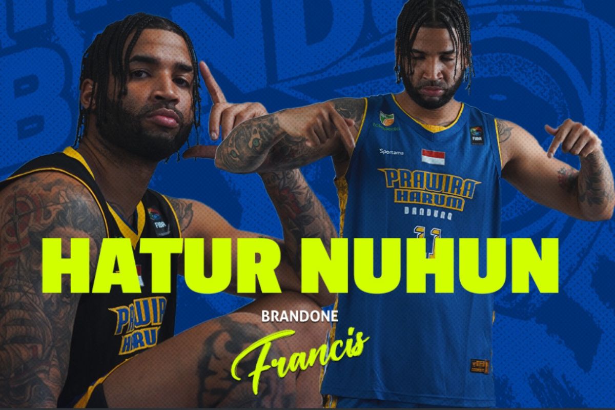 IBL 2024: Brandone Francis akhiri kerja sama dengan Prawira Bandung