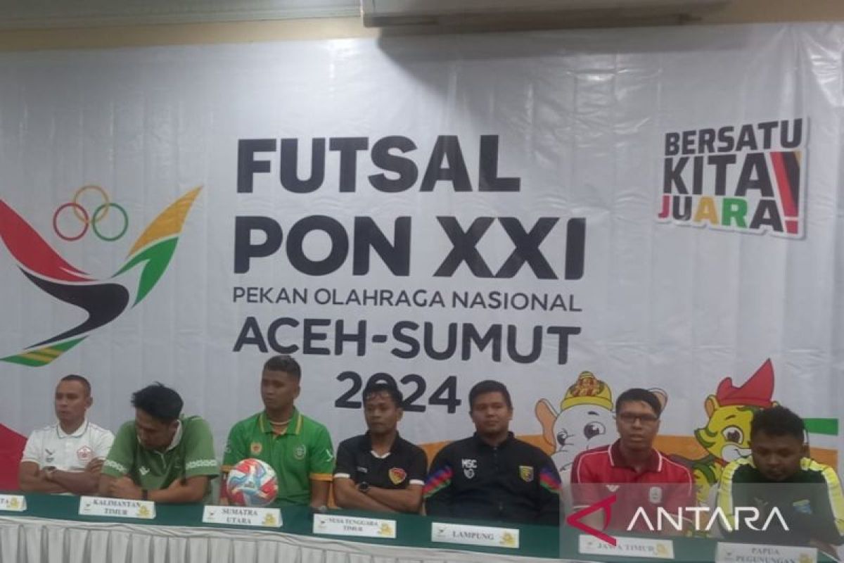 Kabar PON hari ini laga pertama futsal putra  NTT lawan Jawa Timur