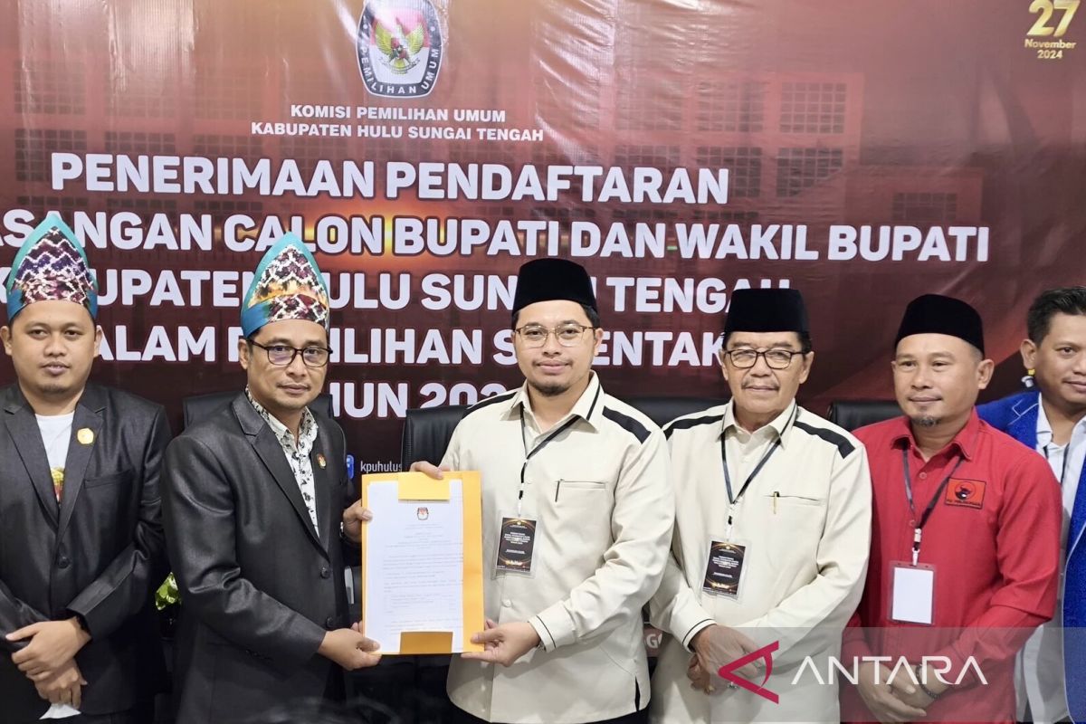 Aulia-Mansyah maju jalur partai pada Pilkada HST 2024