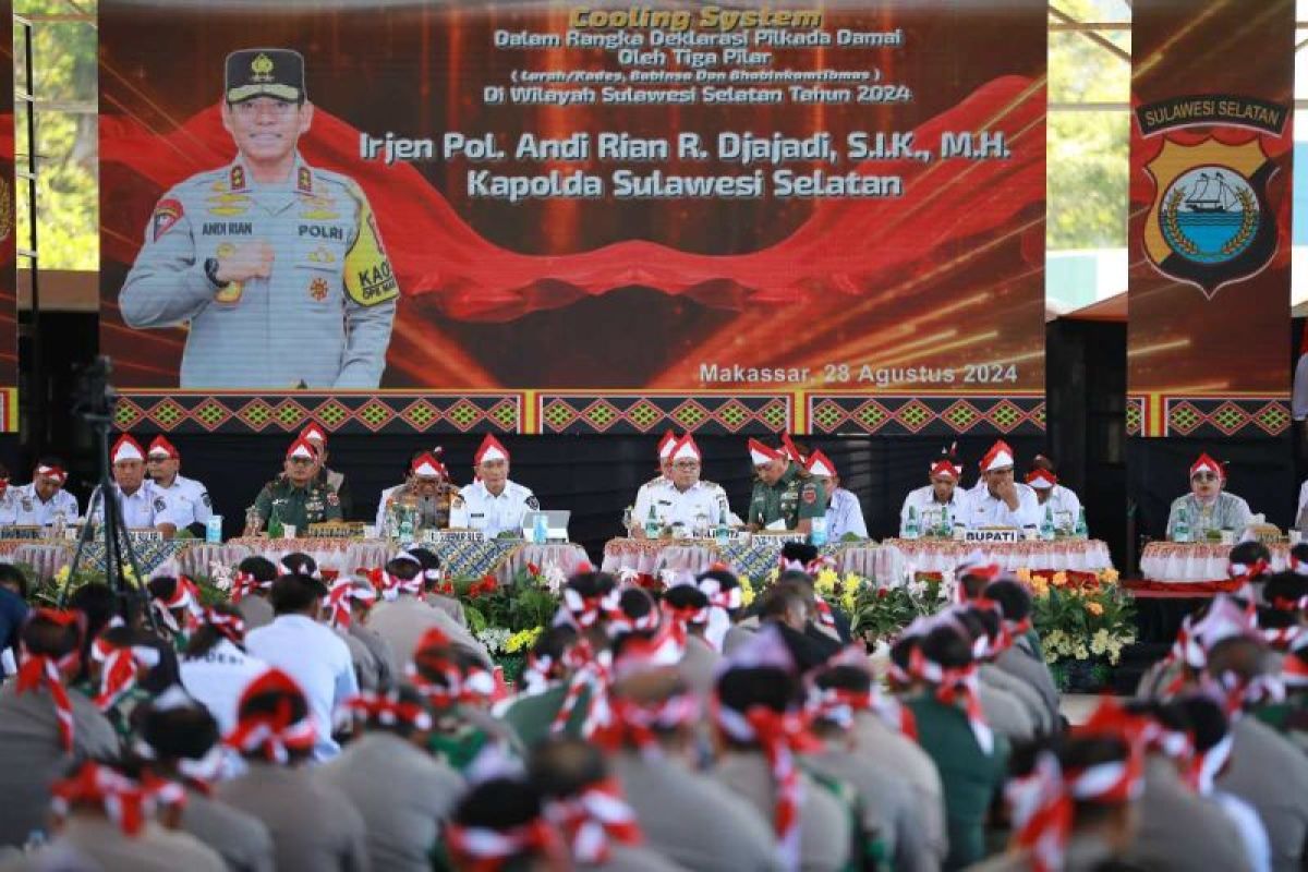 Wali Kota Makassar beserta jajarannya siap sukseskan pilkada damai