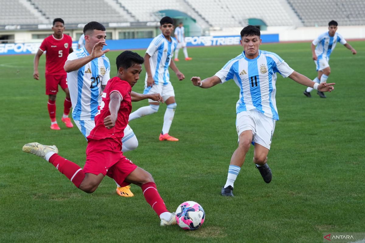 Indonesia jebol Argentina 2-1 di Seoul Earth On Us Cup