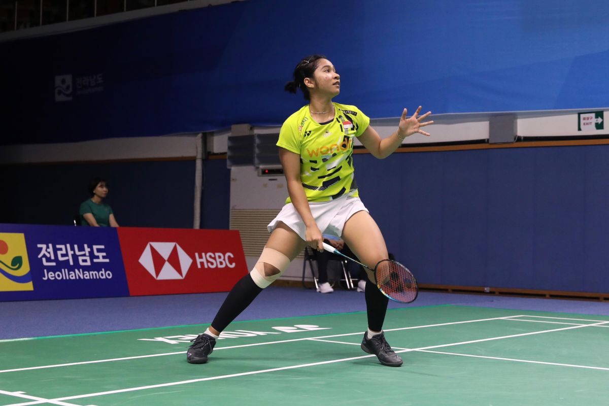 Akui bermain ragu-ragu, Ester Nurumi tersingkir dari Korea Open 2024