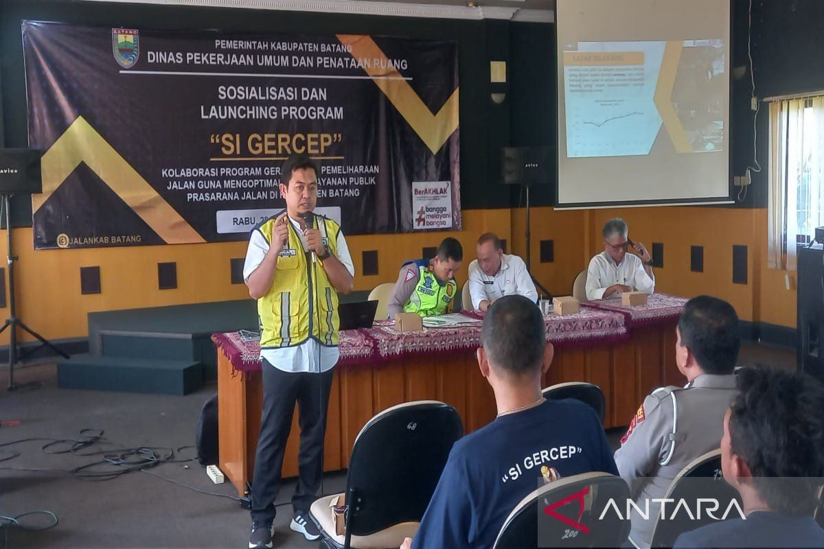 Pemkab Batang kenalkan  program inovatif "Gercep" jalan berlubang