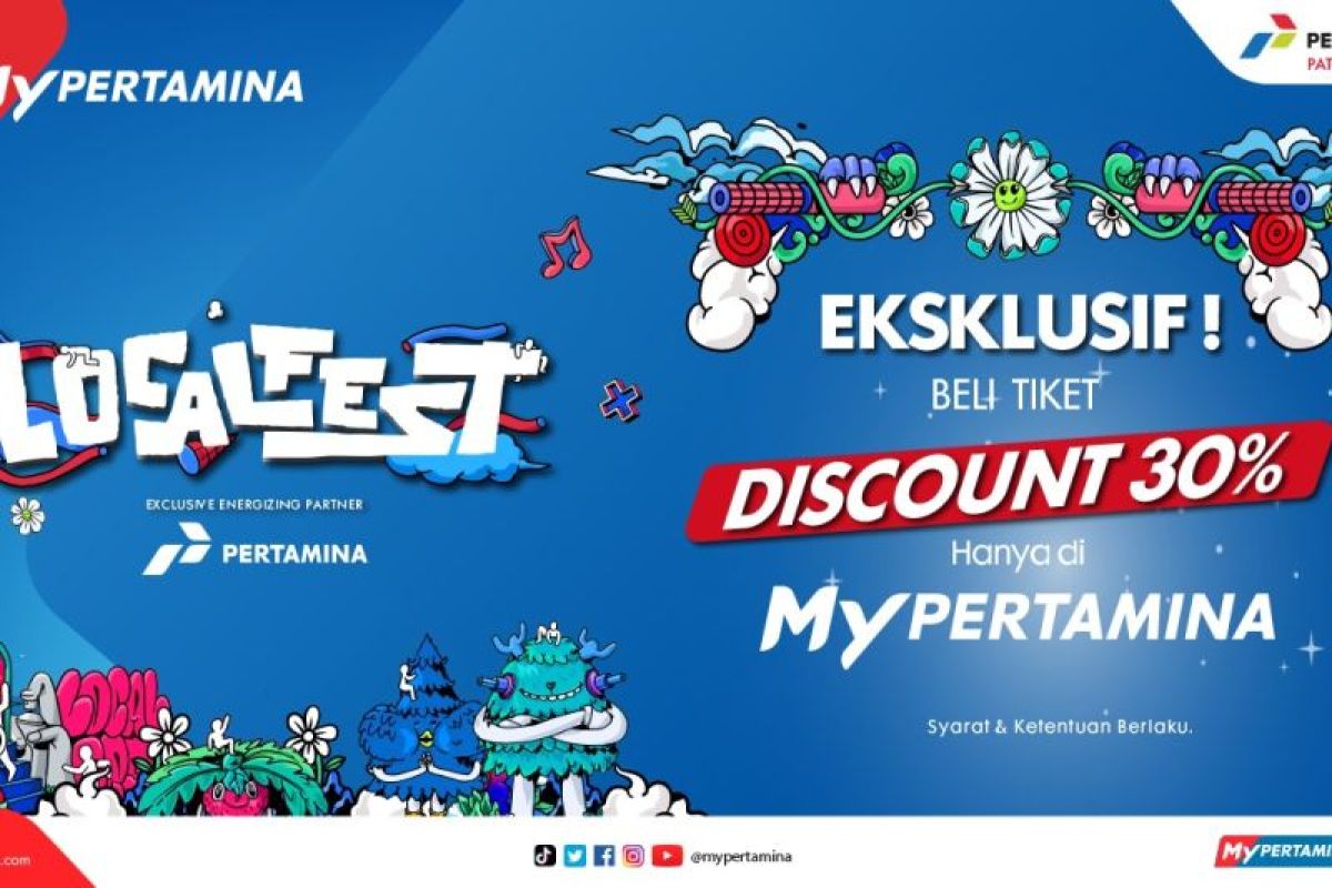 Pengguna MyPertamina, ada diskon pembelian tiket LOCALFEST 2024