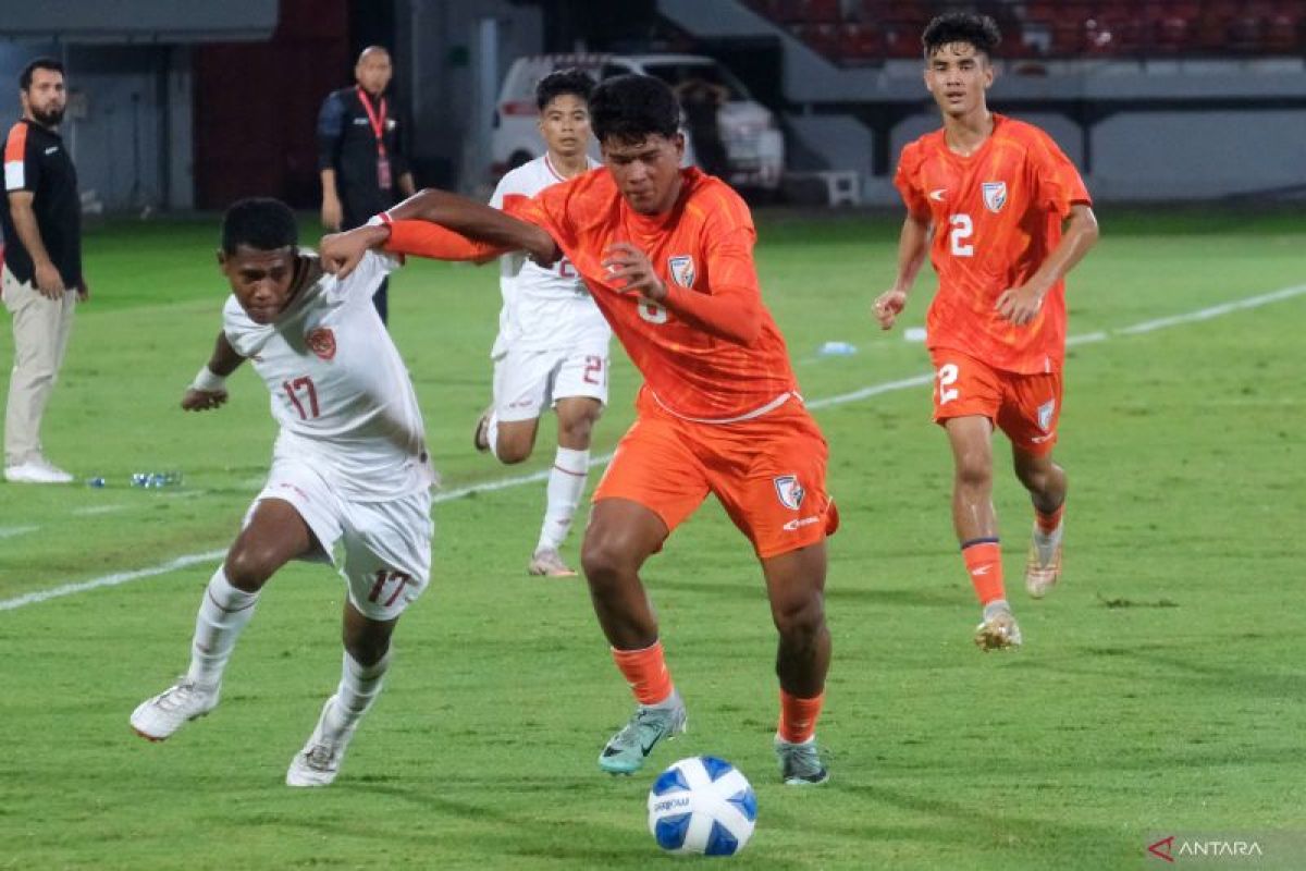 Timnas Indonesia U-17 unggul 2-0 atas Yaman