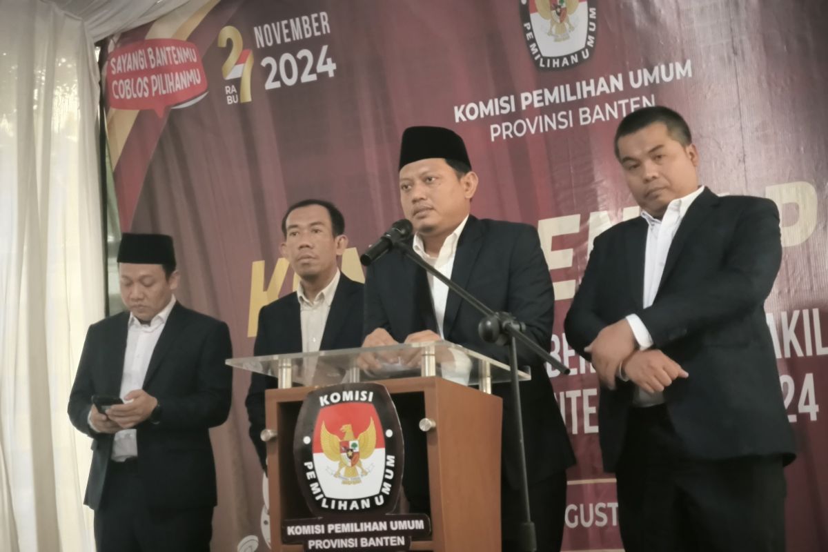 Tidak ada calon independen dalam pendaftaran Pilkada Banten 2024