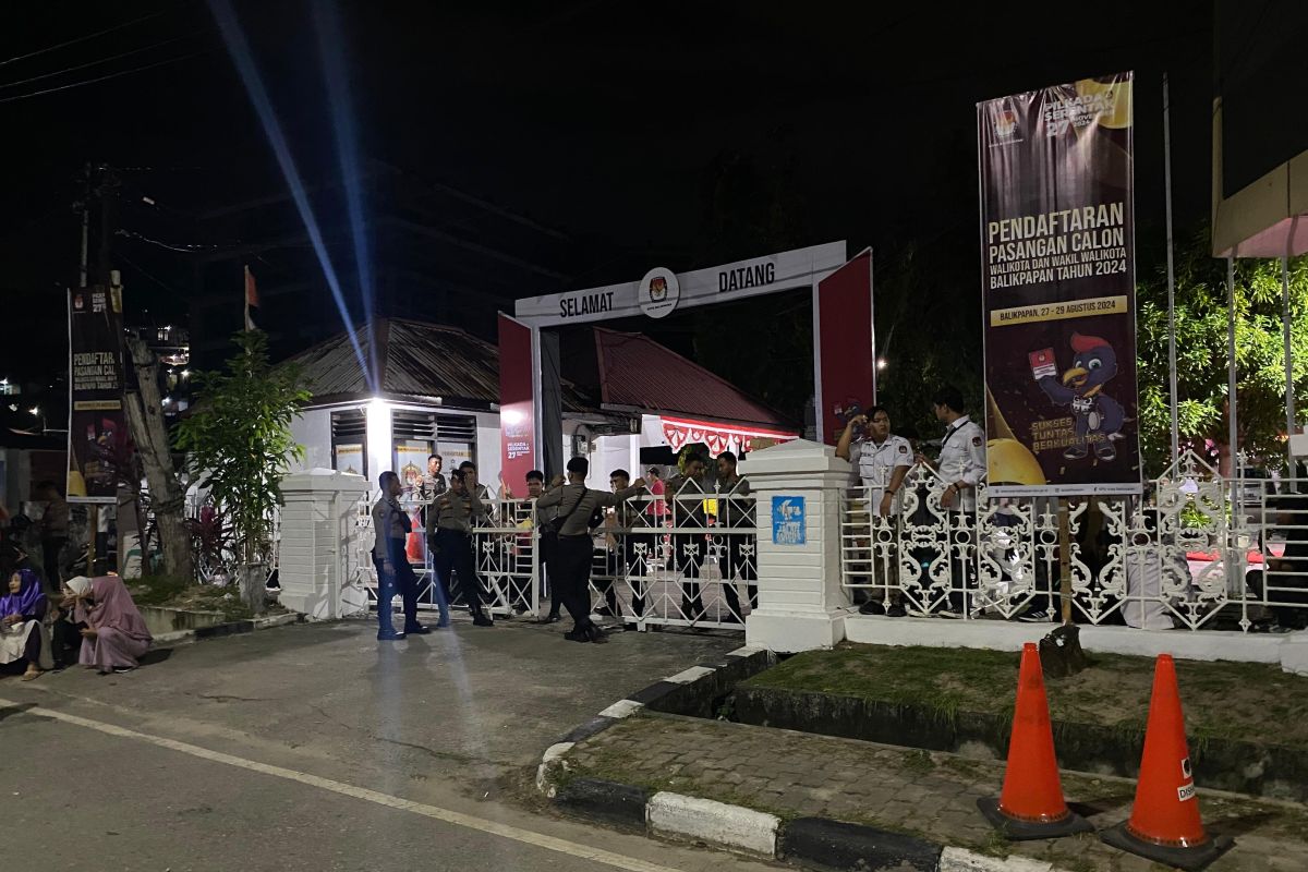 Kepolisian Balikpapan kerahkan 180 personel amankan pendaftaran Bapaslon