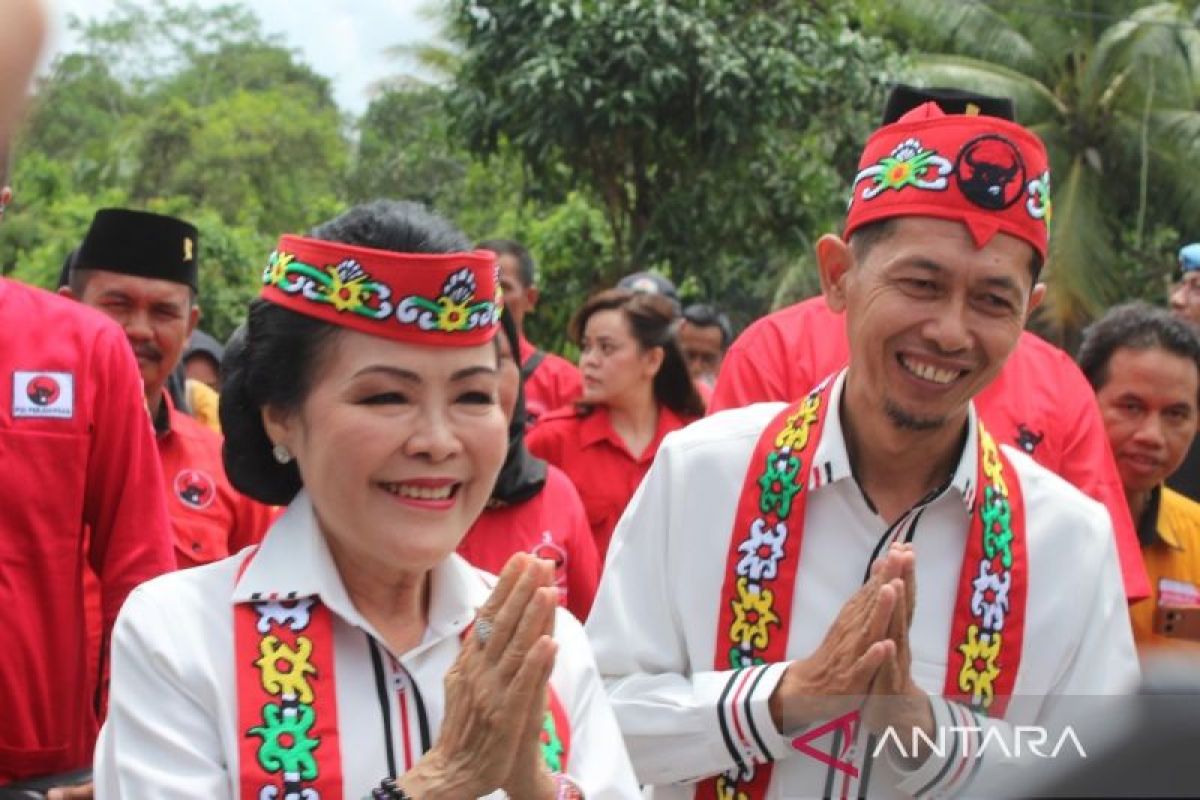 Taty-Joni paslon terakhir daftar Pilkada Pulang Pisau