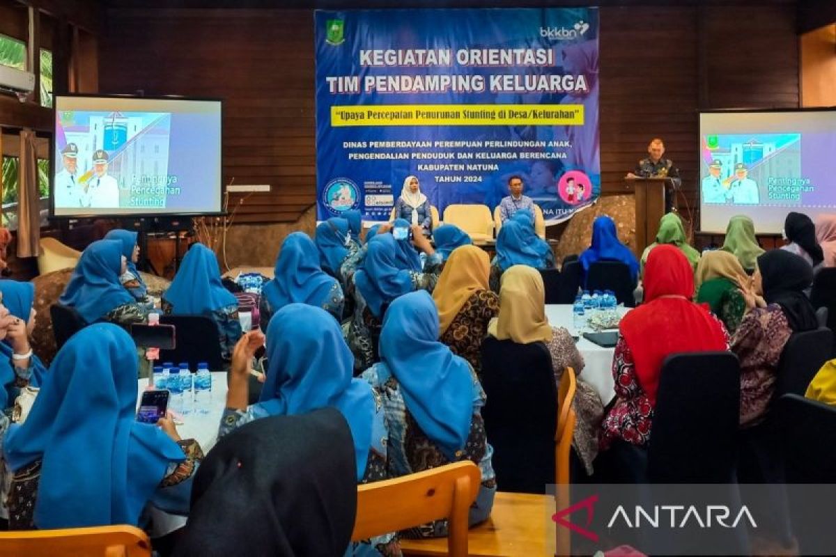 Pemkab Natuna orientasi tim pendamping keluarga untuk atasi stunting