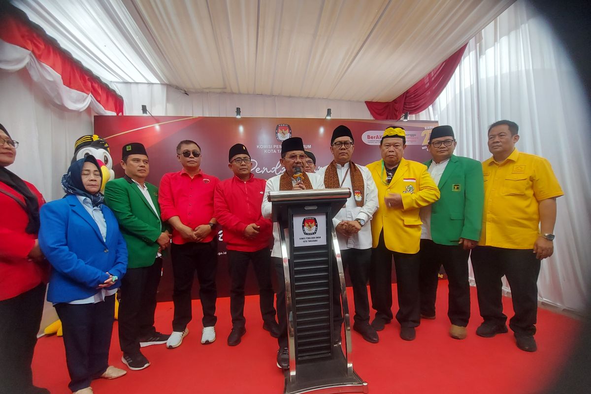 Mantan wakil wali kota Tangerang dua periode maju pada Pilkada 2024