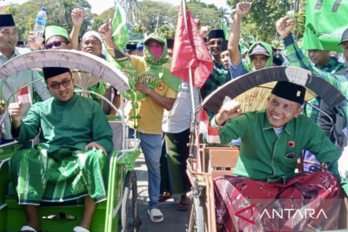 KPU Pamekasan terima pendaftaran cabup/cawabup dari PPP dan PDIP