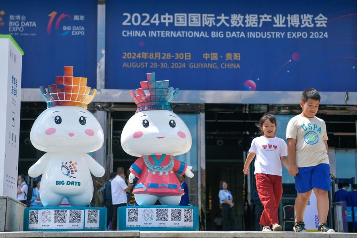 Pameran Industri Mahadata Internasional China 2024 dibuka di Guiyang