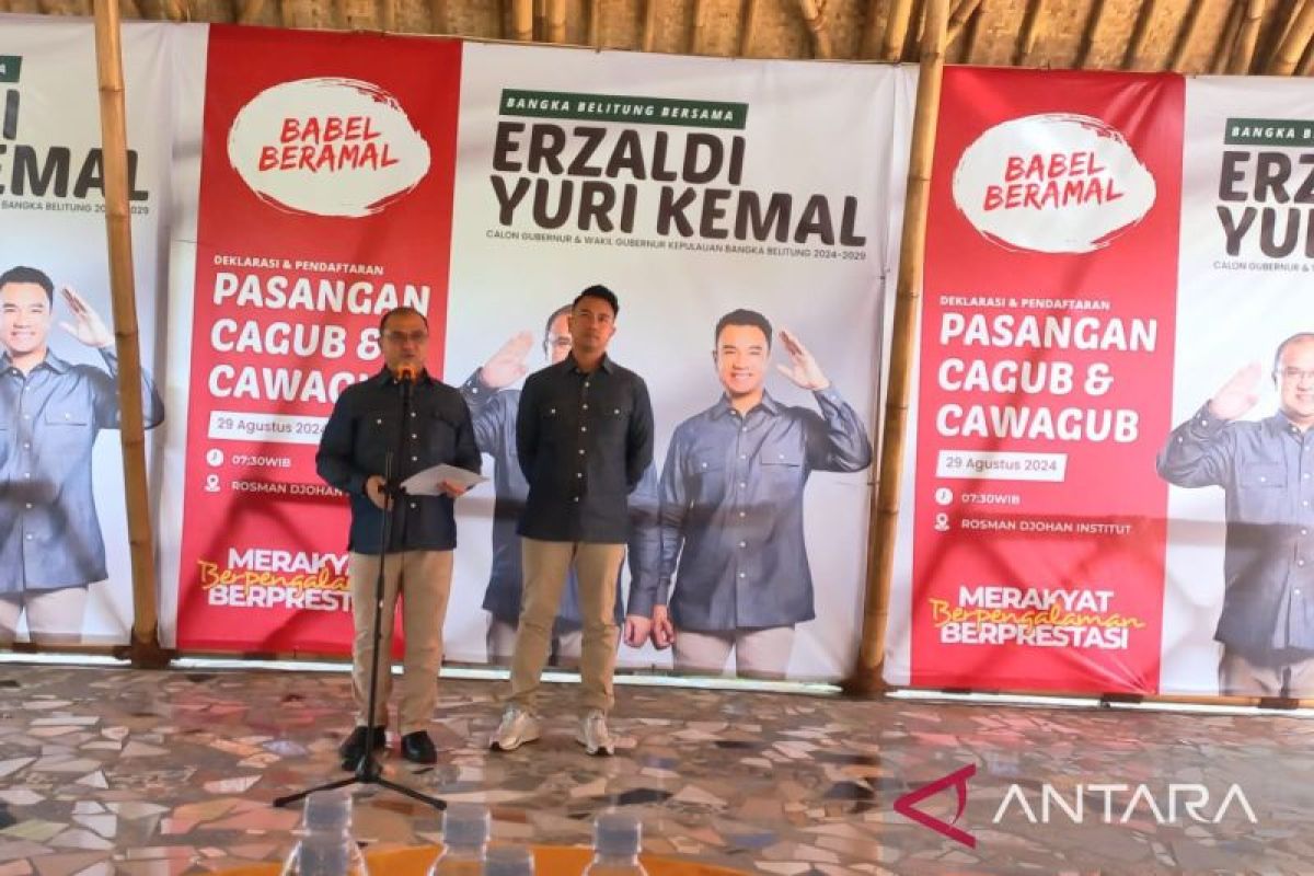 Erzaldi-Yuri ajak kader dan relawan berdemokrasi dengan baik dan beradab