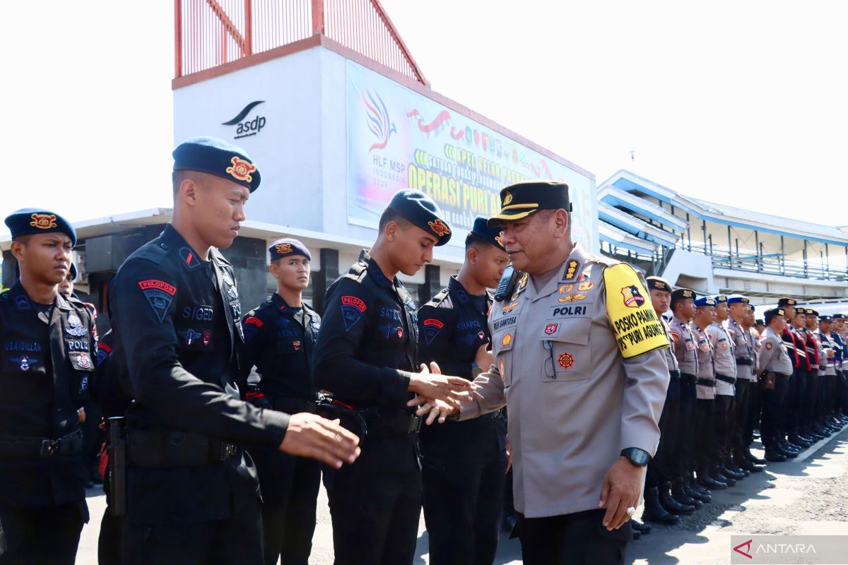 Ratusan personel TNI-Polri Banyuwangi diterjunkan pengamanan KTT Bali