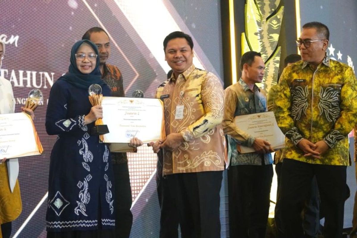 Banjarbaru terbaik pertama Geospasial Banua Award 2024