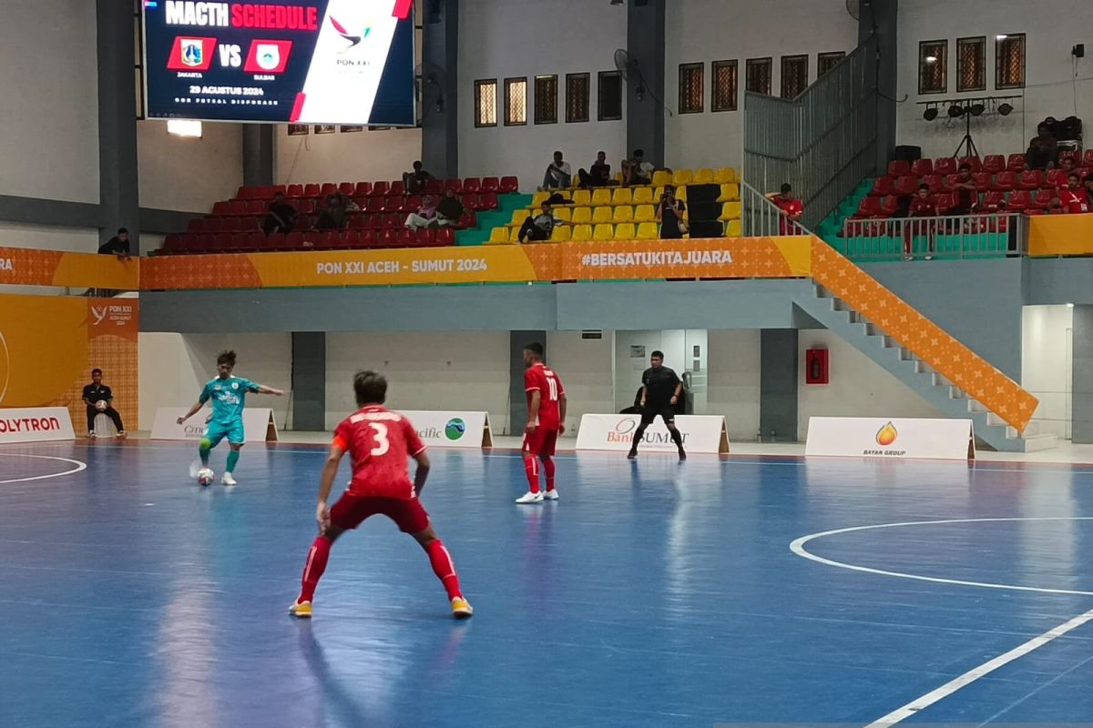 Gol Andi bawa futsal putra DKI Jakarta ungguli Sulawesi Barat 1-0