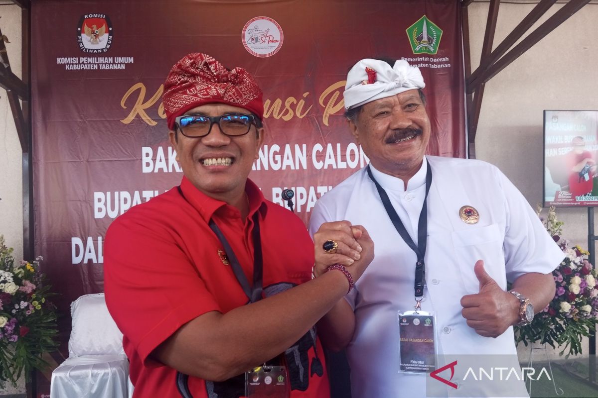 Bacalon Bupati Tabanan Gede Sanjaya enggan pasang target kemenangan di Pilkada 2024