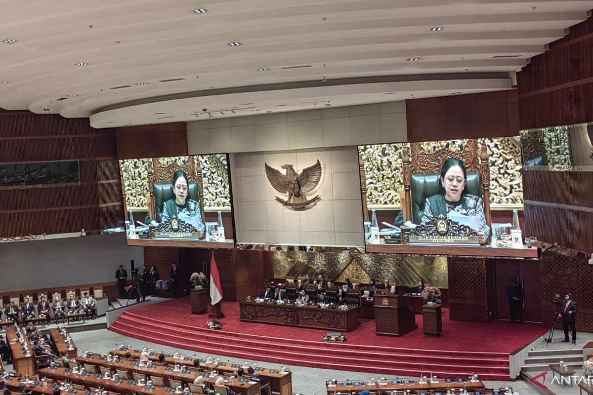 Ketua DPR: 63 RUU telah selesai pada masa sidang 2023--2024