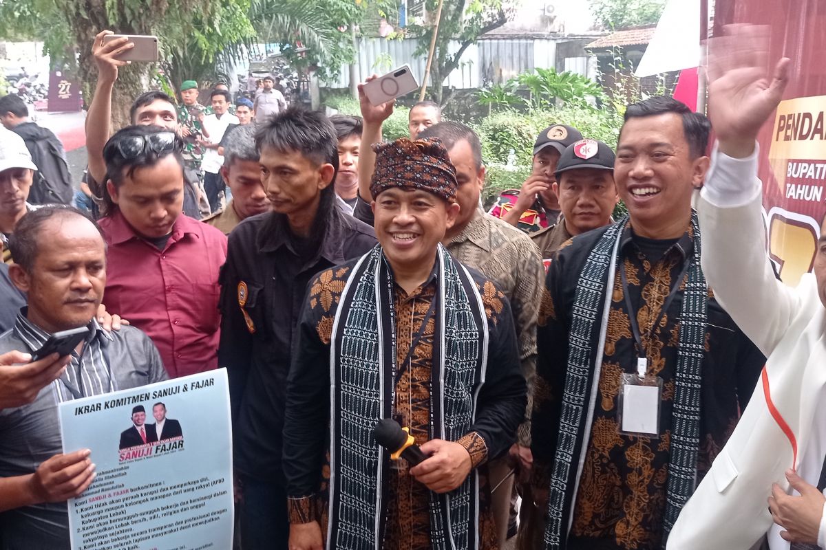 Sanuji janjikan ekonomi masyarakat Lebak meningkat