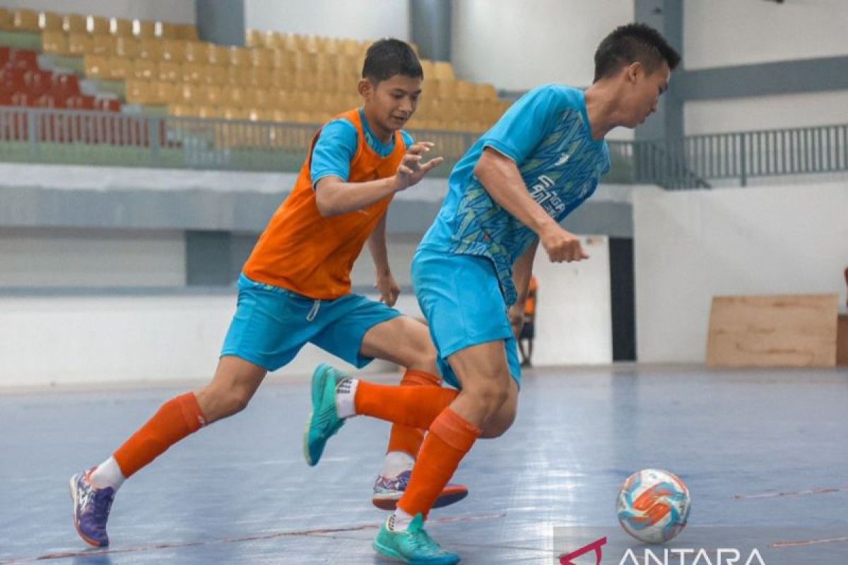 Tim futsal Putra PON Sumut siap dulang poin penuh dari NTT