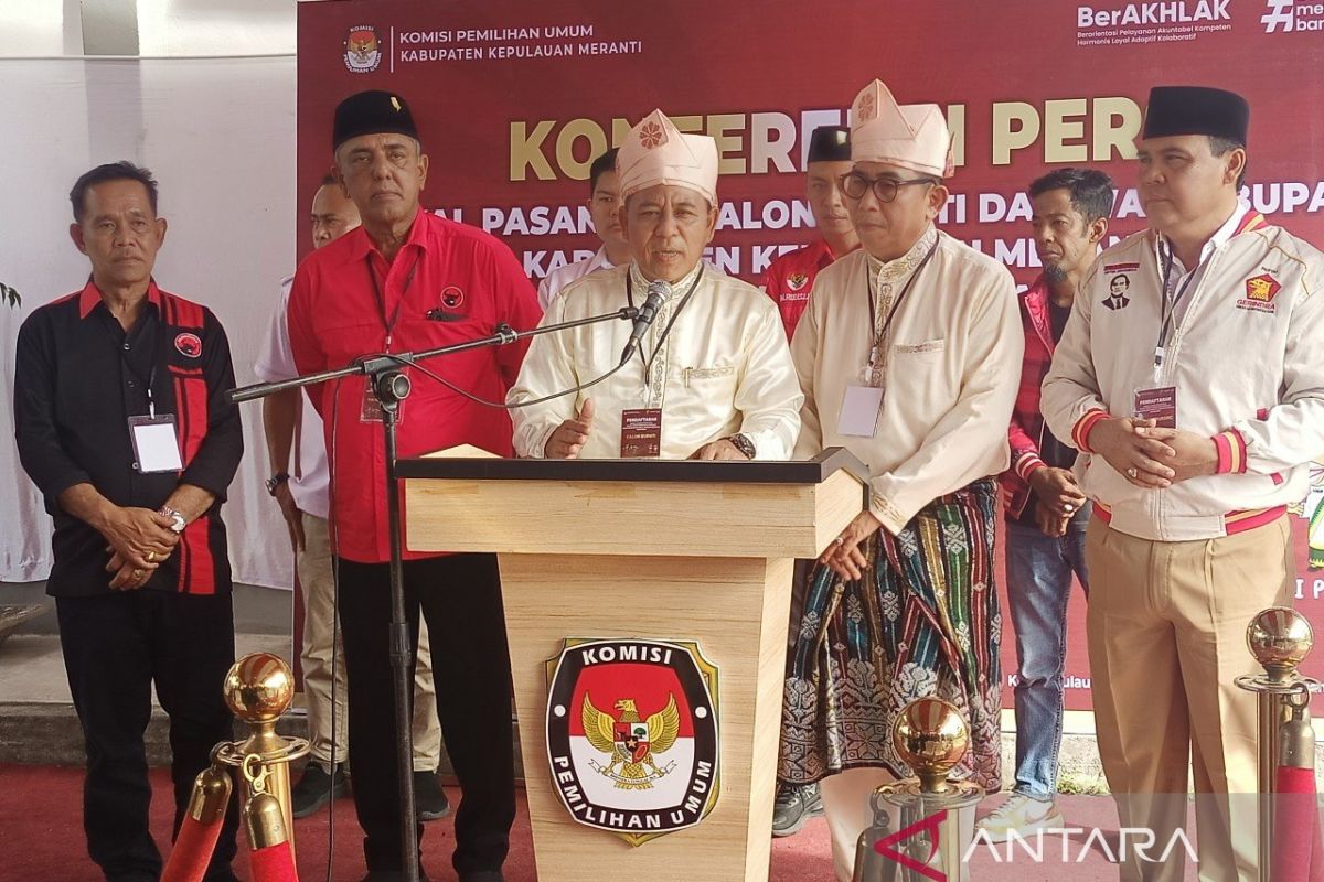 Diusung dua partai besar, Berlian bertekad memenangi Pilkada Meranti