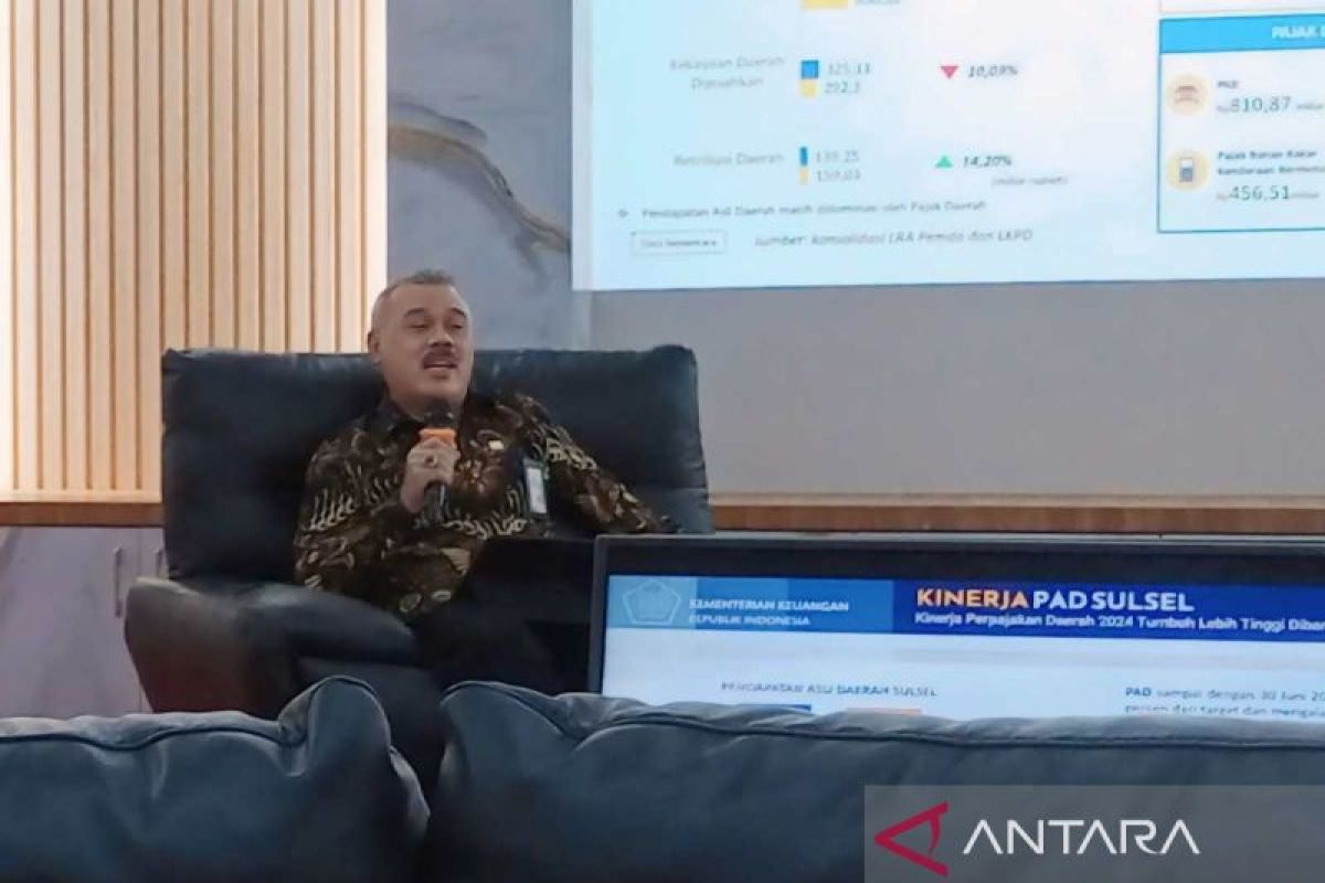 Realisasi dana transfer pusat ke Sulsel per Juli 2024 capai Rp18,03 triliun