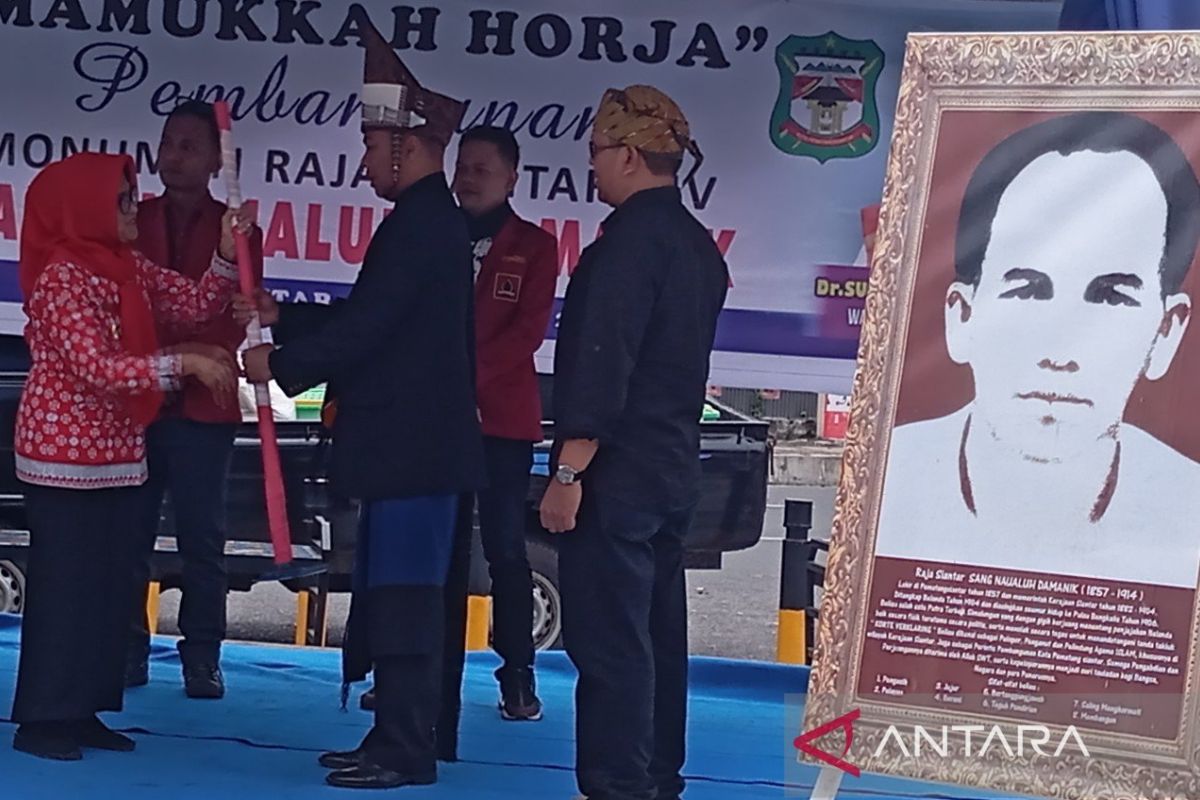 Tertunda 13 tahun, di sini dibangun monumen Raja Siantar XIV