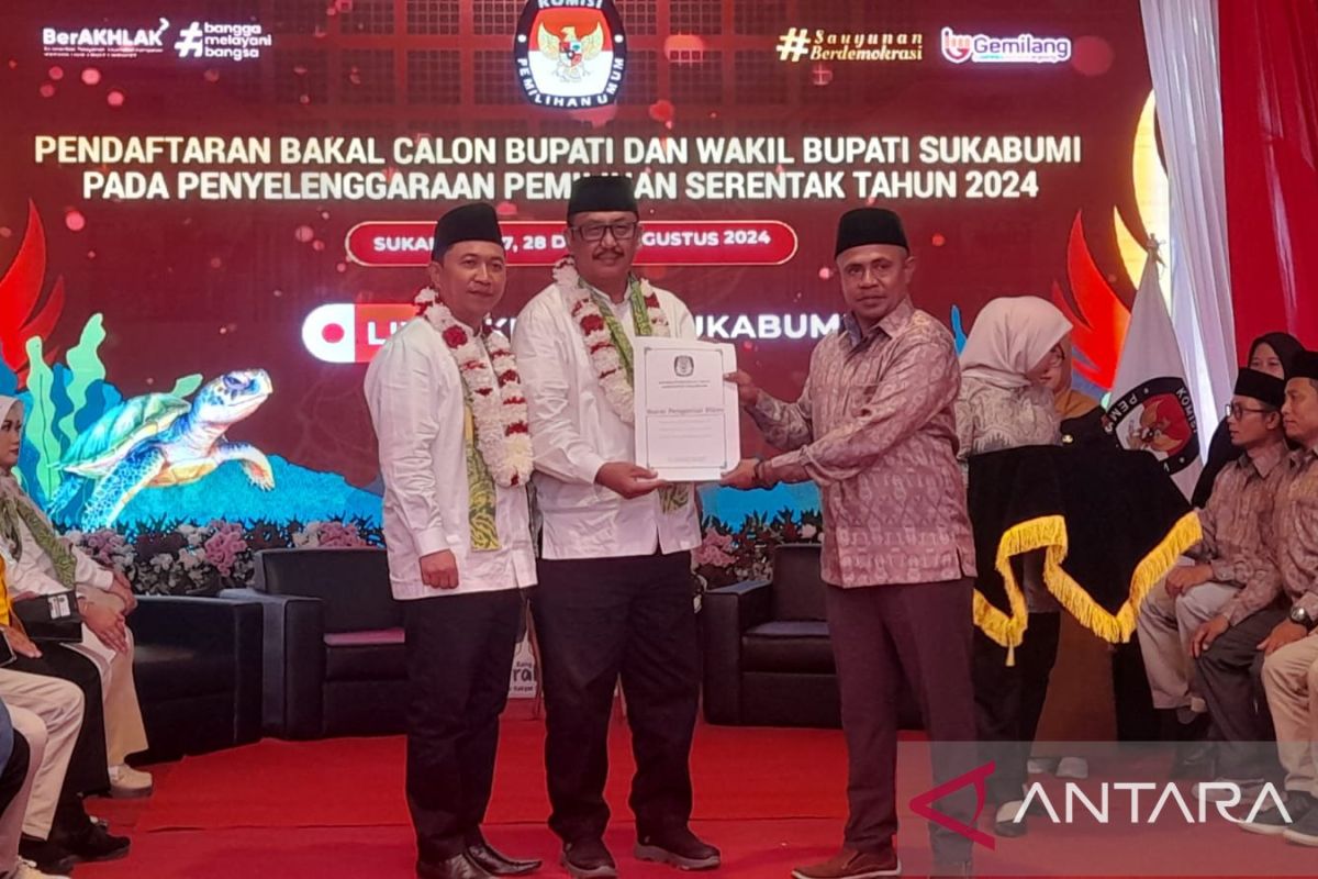 Pasangan Asjap-Andreas targetkan 70 persen perolehan suara pada Pilkada Sukabumi