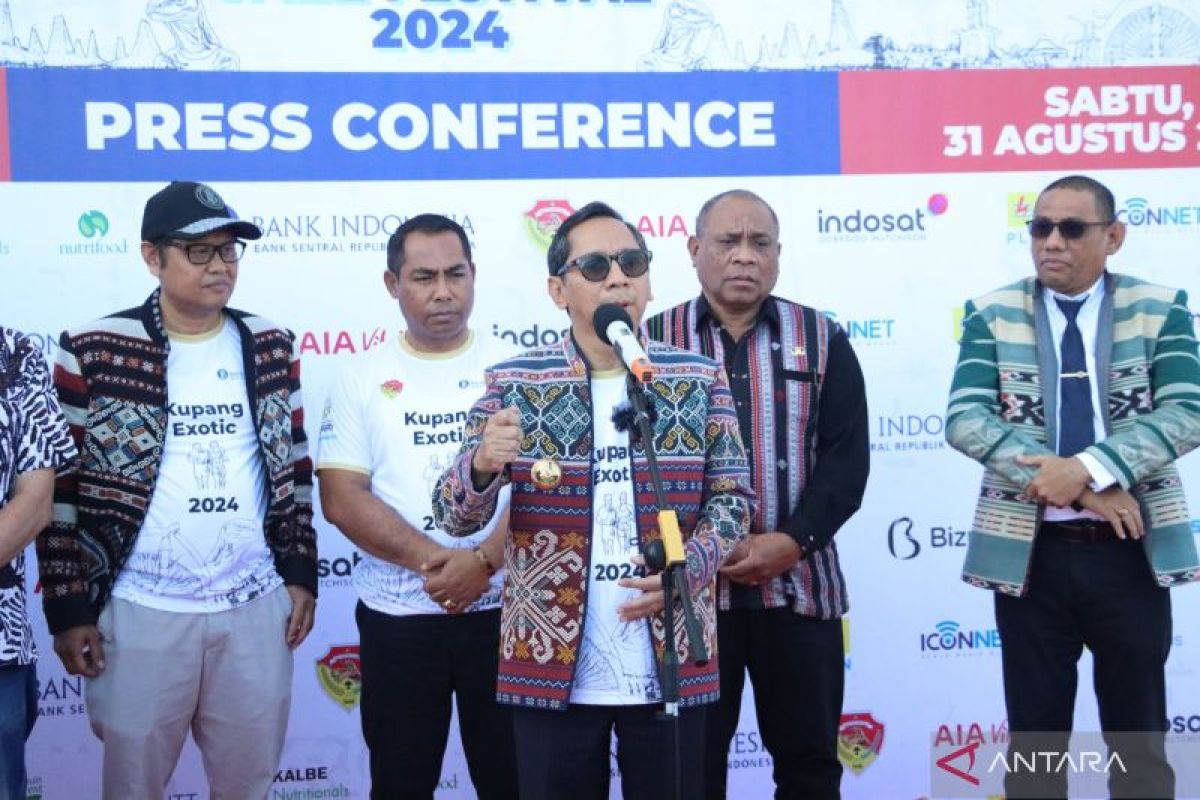 Gubernur: Kupang Exotic Run dan Jazz Festival 2024 promosi pesona NTT