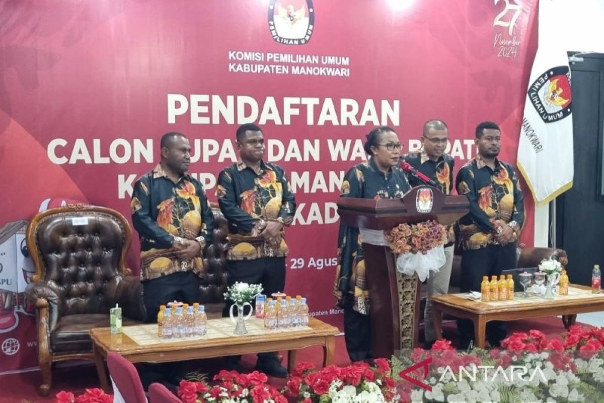 KPU Manokwari perpanjang waktu pendaftaran paslon