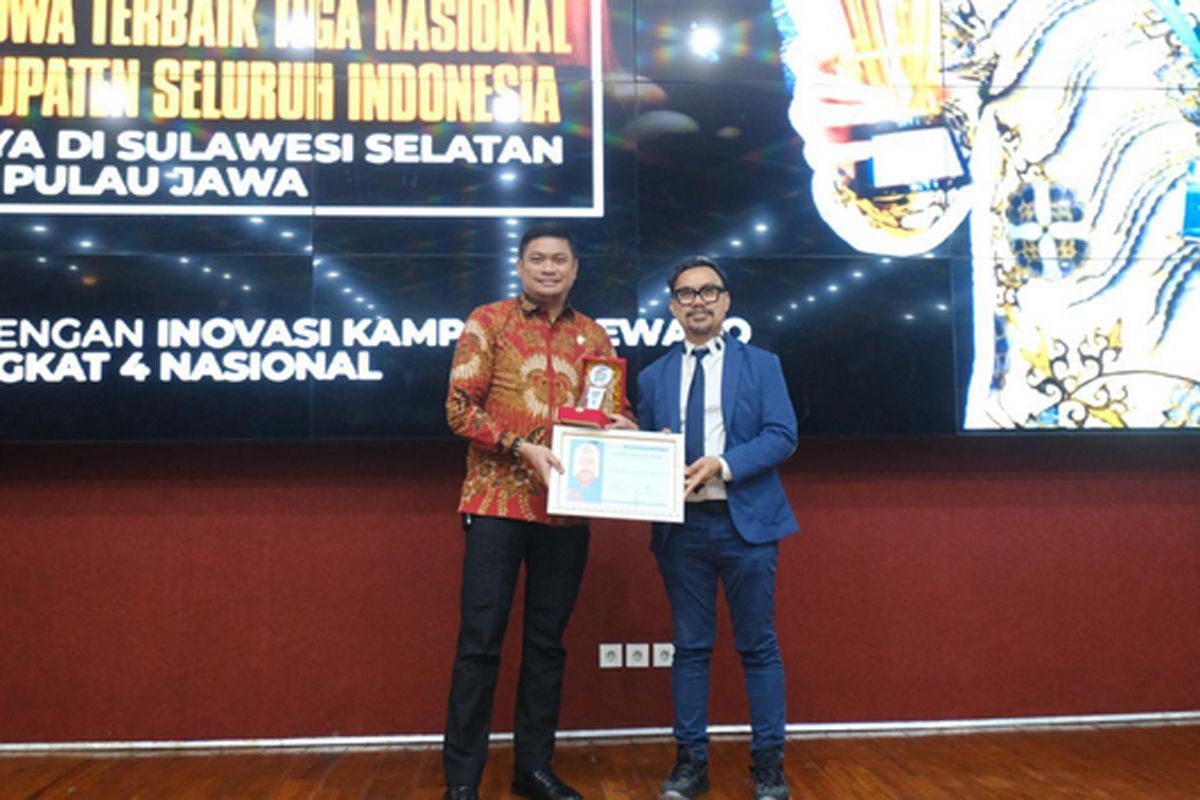 Bupati Gowa raih penghargaan kepala daerah inovatif pada Kabar Award 2024