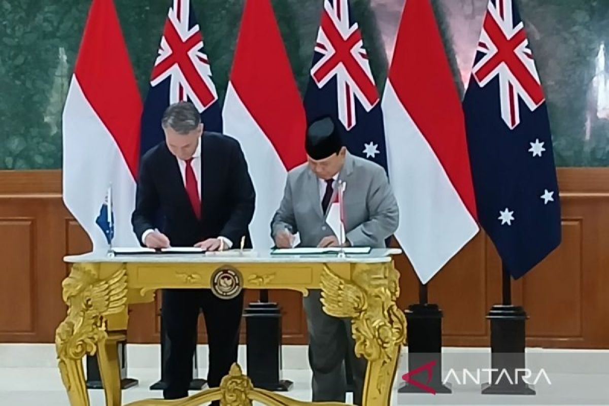 Indonesia, Australia ink defense cooperation agreement in Magelang