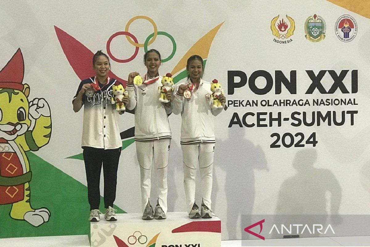 Ameera Rajmajanni Hariadi raih medali emas  di senam artistik PON 2024