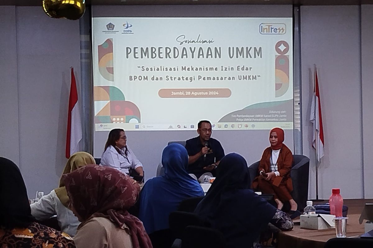 DJPb Jambi perkuat strategi pemasaran dan izin edar produk UMKM