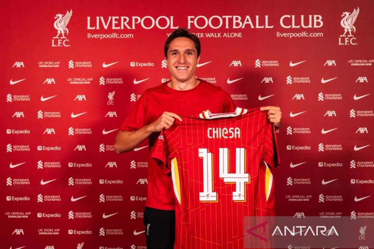 Liga Inggris: Federico Chiesa tak takut bersaing dengan penyerang Liverpool