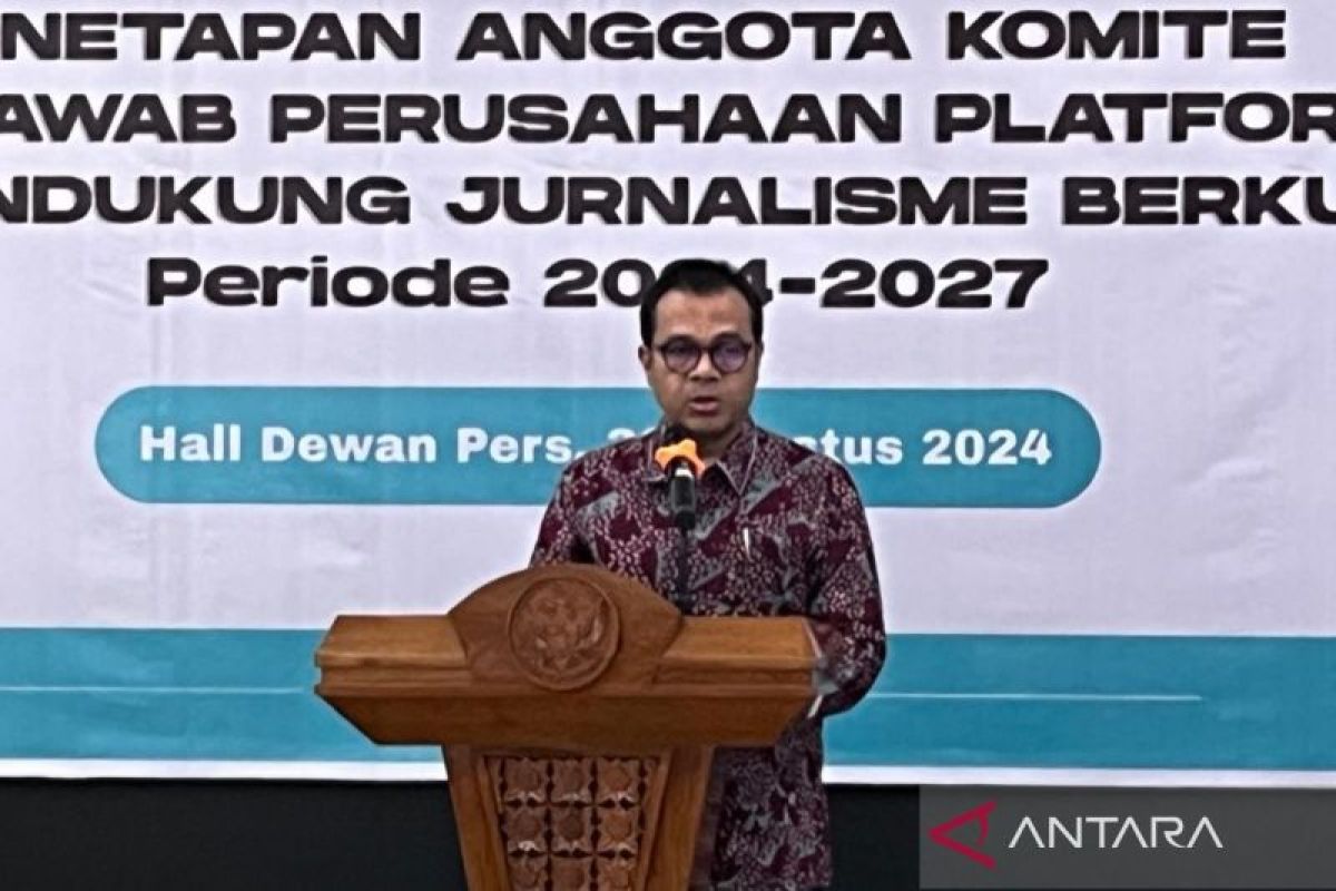 Komite Perpres Publisher Rights diharapkan profesional dan transparan