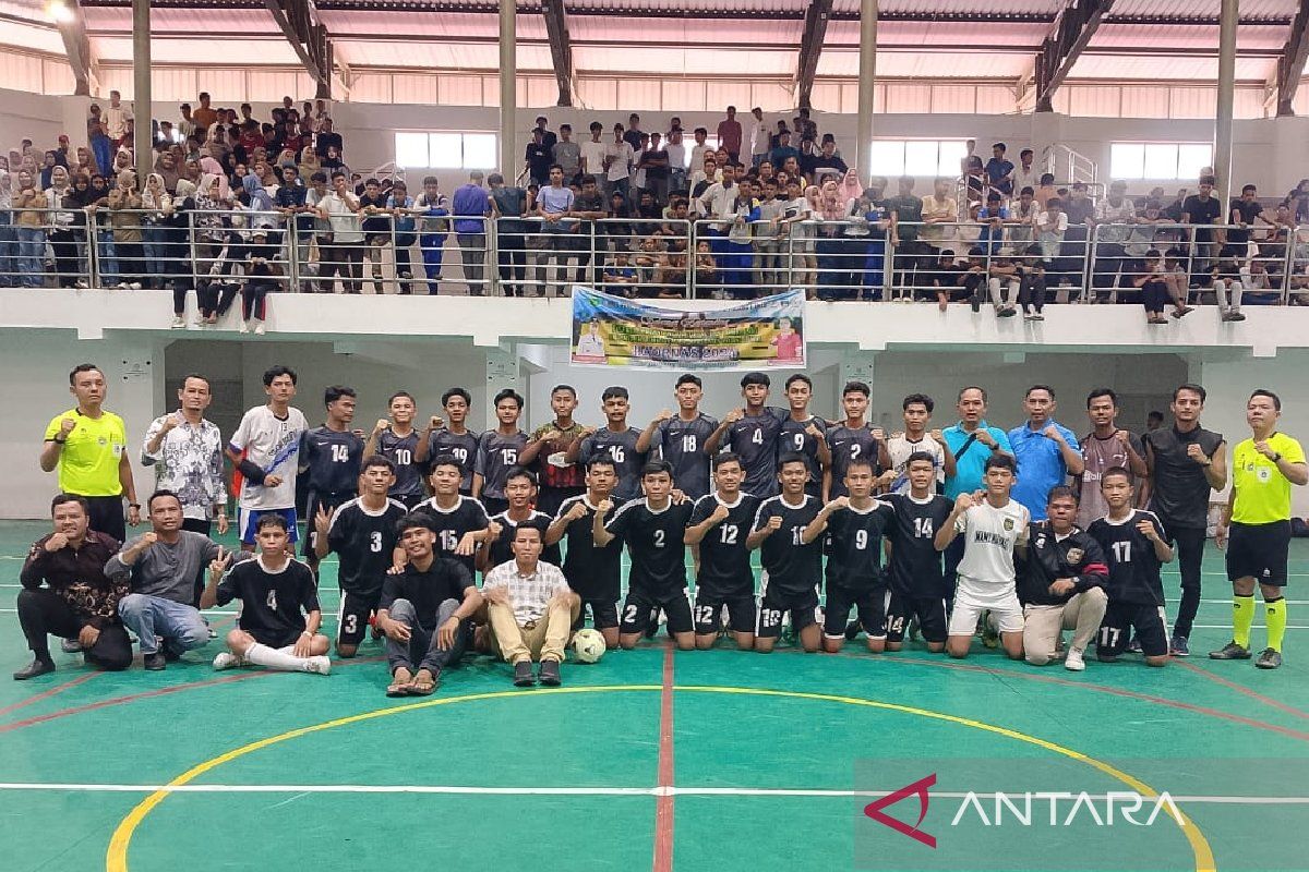 Turnamen futsal antar pelajar se - Palas berakhir, ini nama - nama tim juaranya