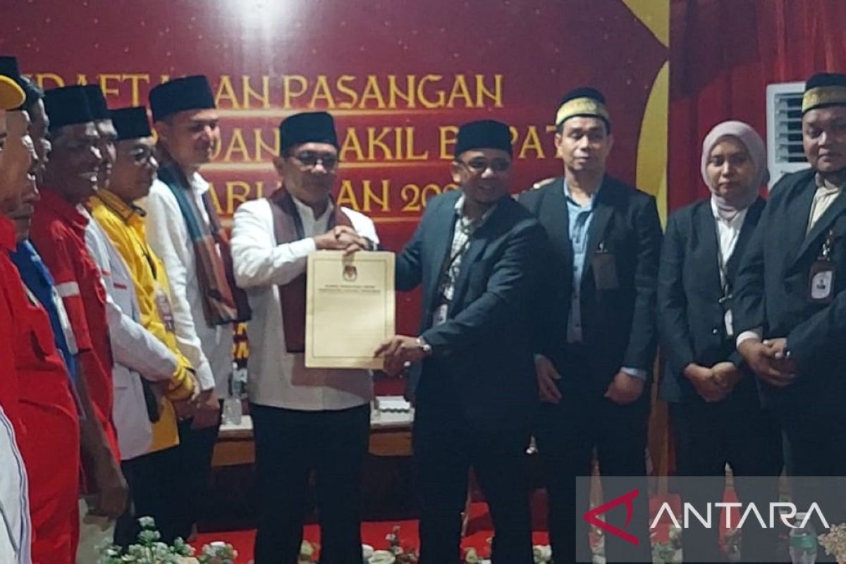 KPU Padang Pariaman terima pendaftaran JKA-Rahmat