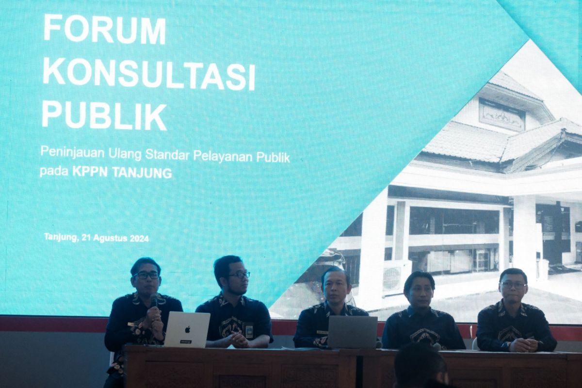 KPPN Tanjung salurkan dana BOSP sebesar Rp83,77 miliar