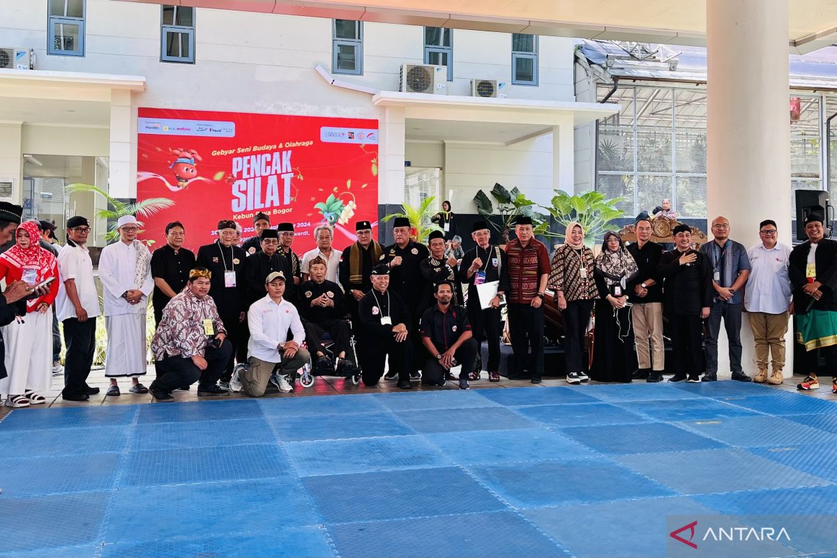 450 peserta ikuti Gebyar Seni Budaya dan Silat di Kebun Raya Bogor