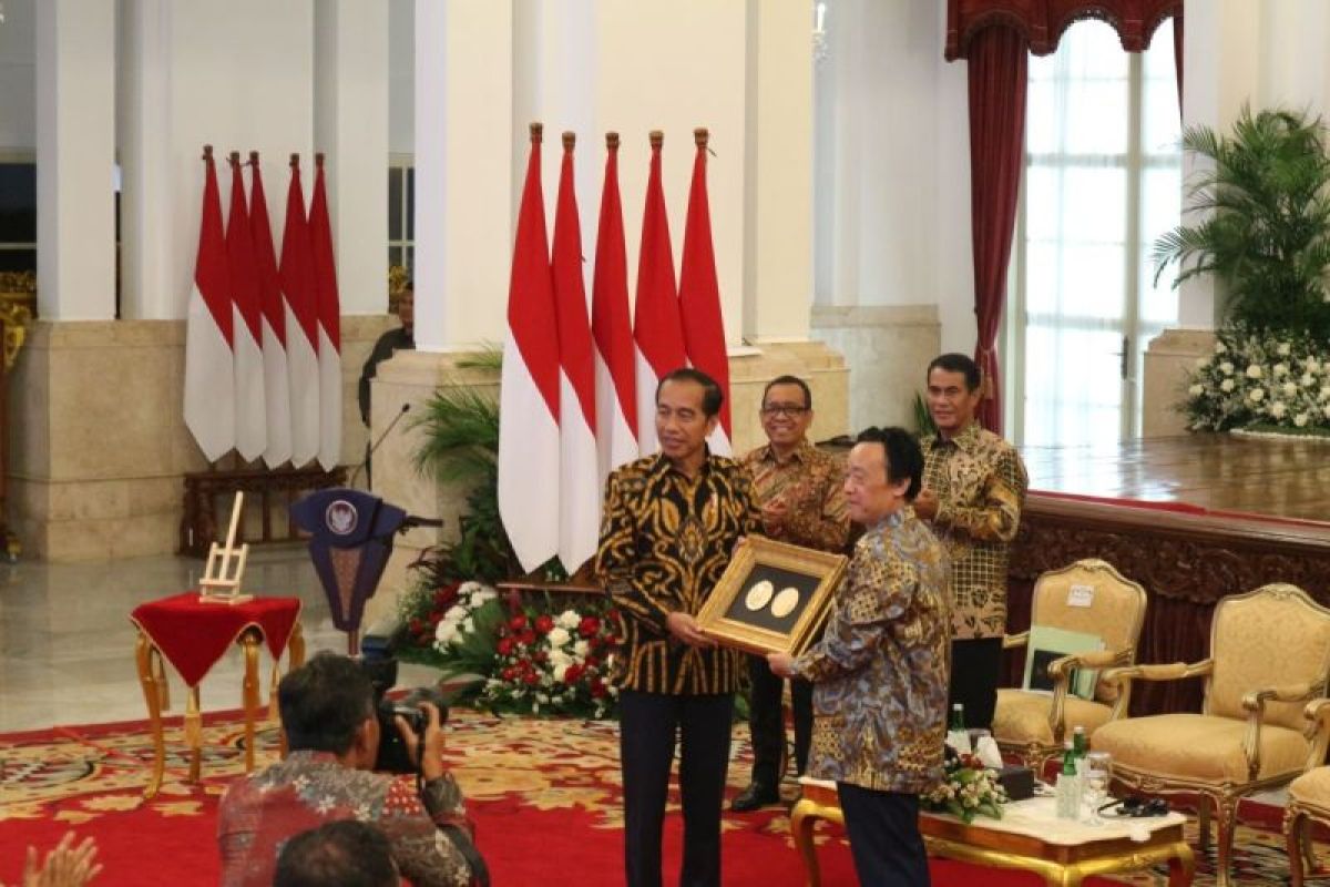 Presiden Jokowi terima penghargaan tertinggi bidang pangan dari FAO