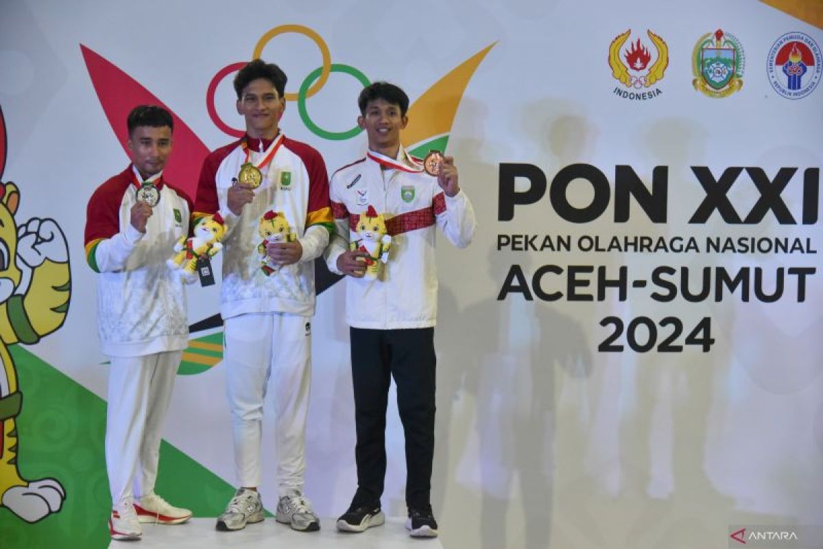 Kontingen Riau  di puncak klasemen medali PON 2024, berikut medalinya