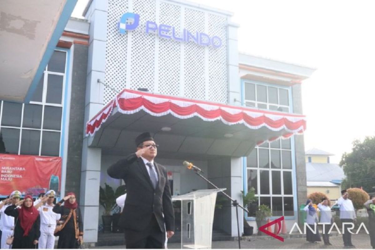 Pelindo Regional 2 Pangkalbalam gelar Upacara Peringatan HUT Ke-79 RI