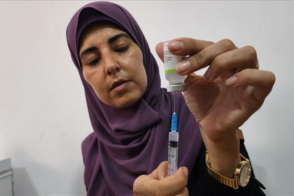 WHO umumkan 'jeda kemanusiaan khusus wilayah' vaksinasi polio di Gaza