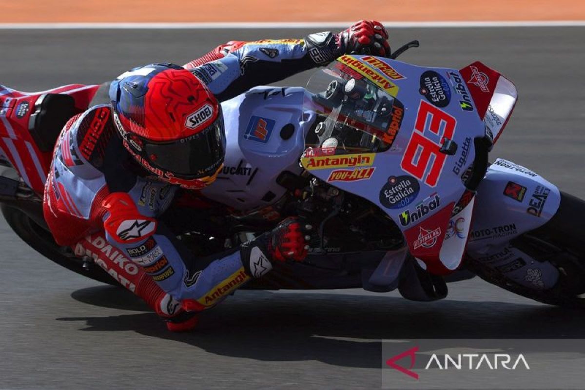 Marc Marquez awali MotoGP Aragon dari posisi terdepan