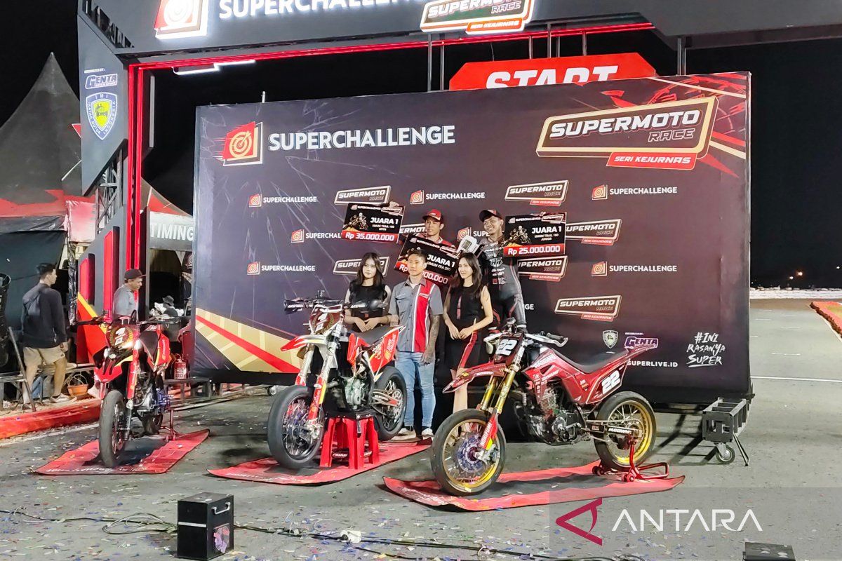 Tommy Salim raih juara FFA 250 di Supermoto 2024