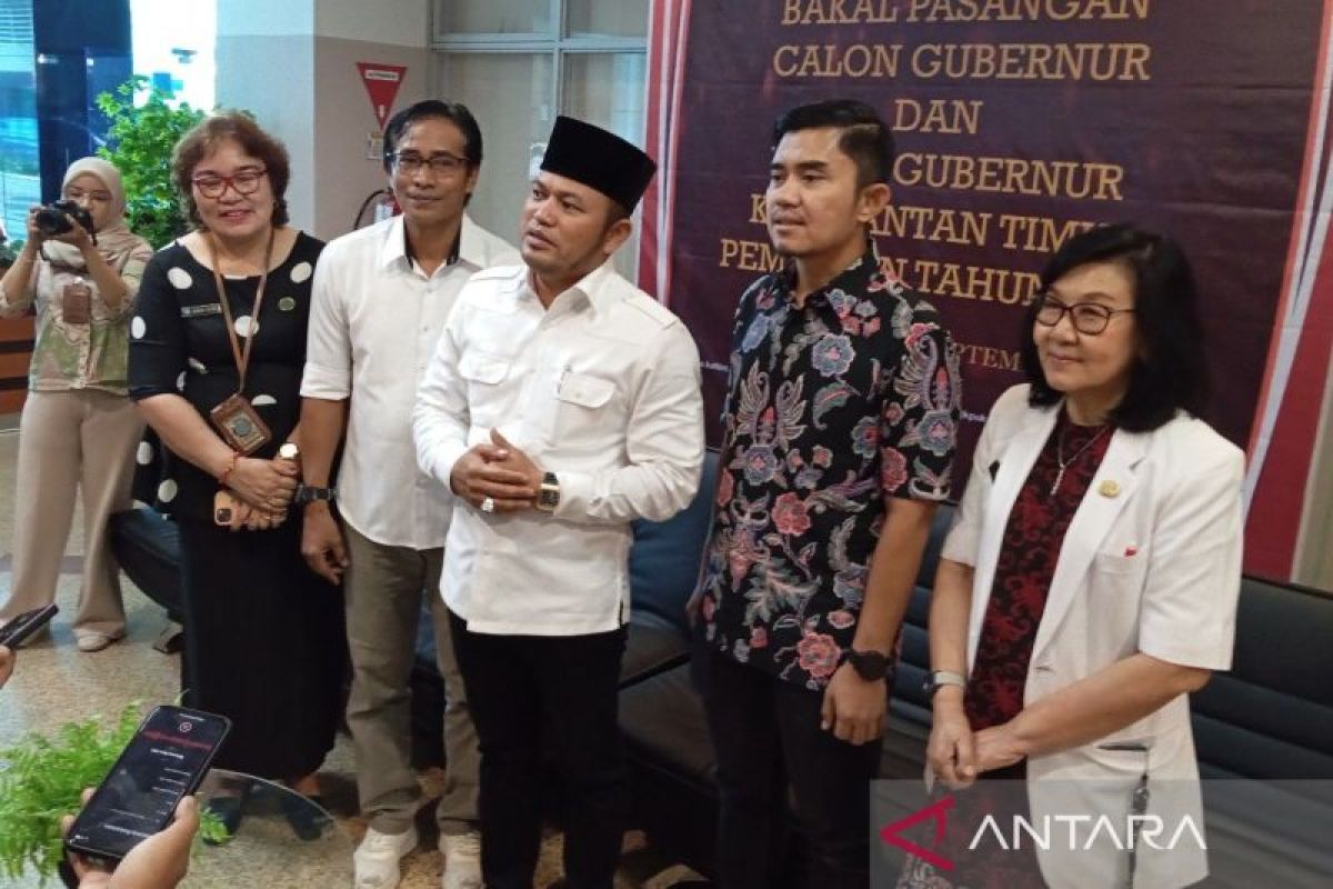 Rudy-Seno jalani pemeriksaan kesehatan di RSUD AWS