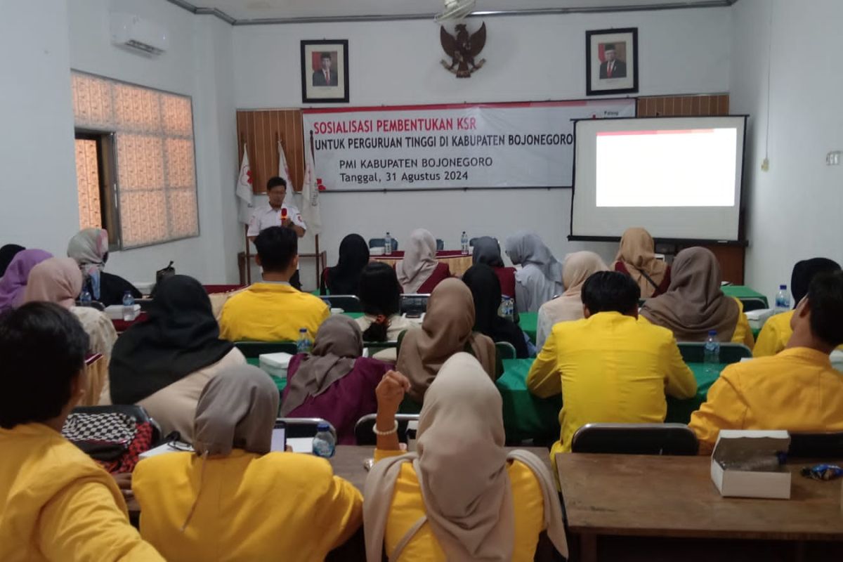 PMI Bojonegoro dorong pembentukan KSR mahasiswa bantu tugas kemanusiaan