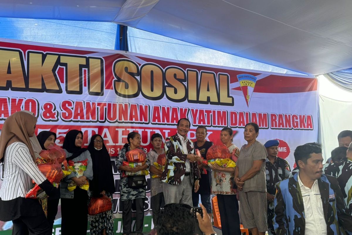 IPK Riau rayakan HUT ke-55 bersama anak yatim dan dhuafa