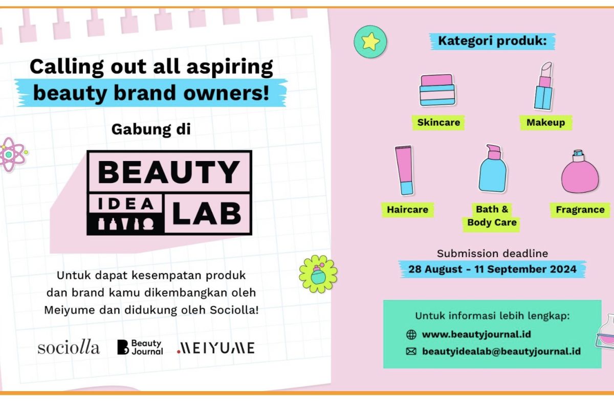 Sociolla dukung industri kecantikan lokal lewat 'Beauty Idea Lab'